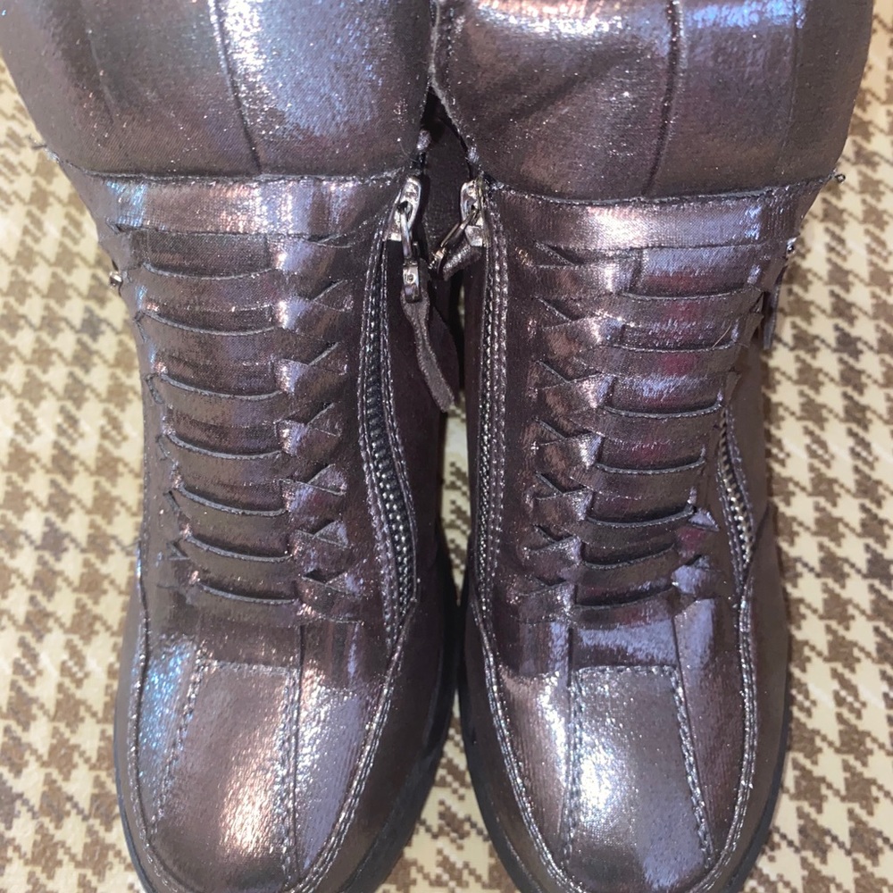 Forever Metallic Space Boots